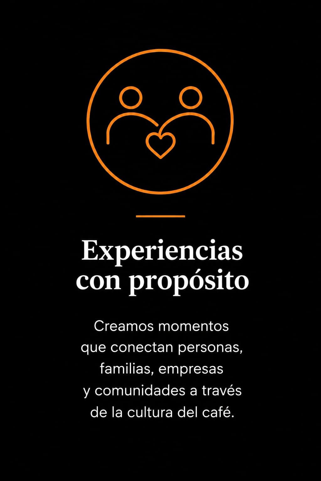 Experiencias 
con propósito