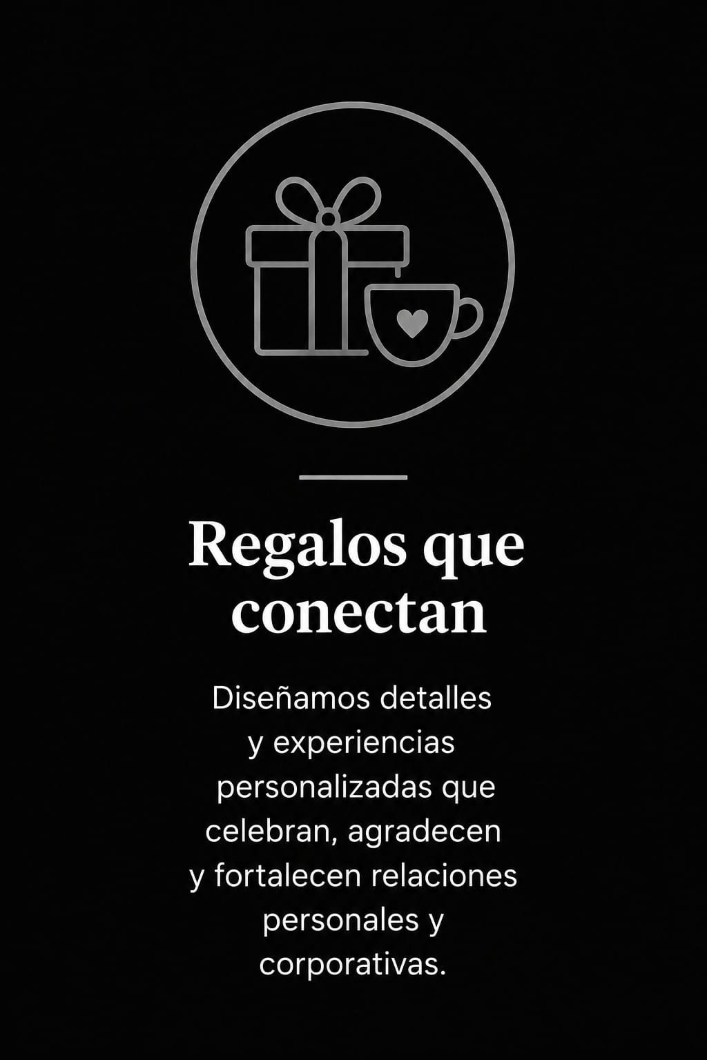 Regalos 
que conectan