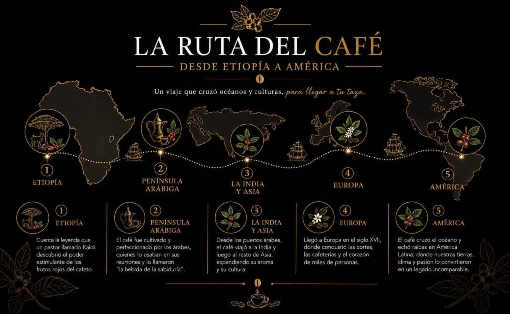 El origen del café