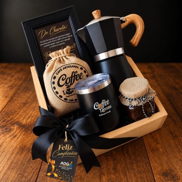 Gift Box Coffee Lovers Happy Birthday