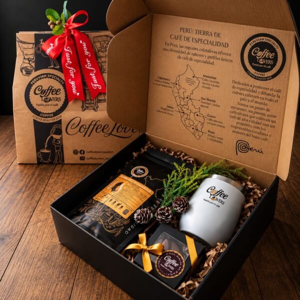 Gift Box Coffee Lovers Feliz Navidad